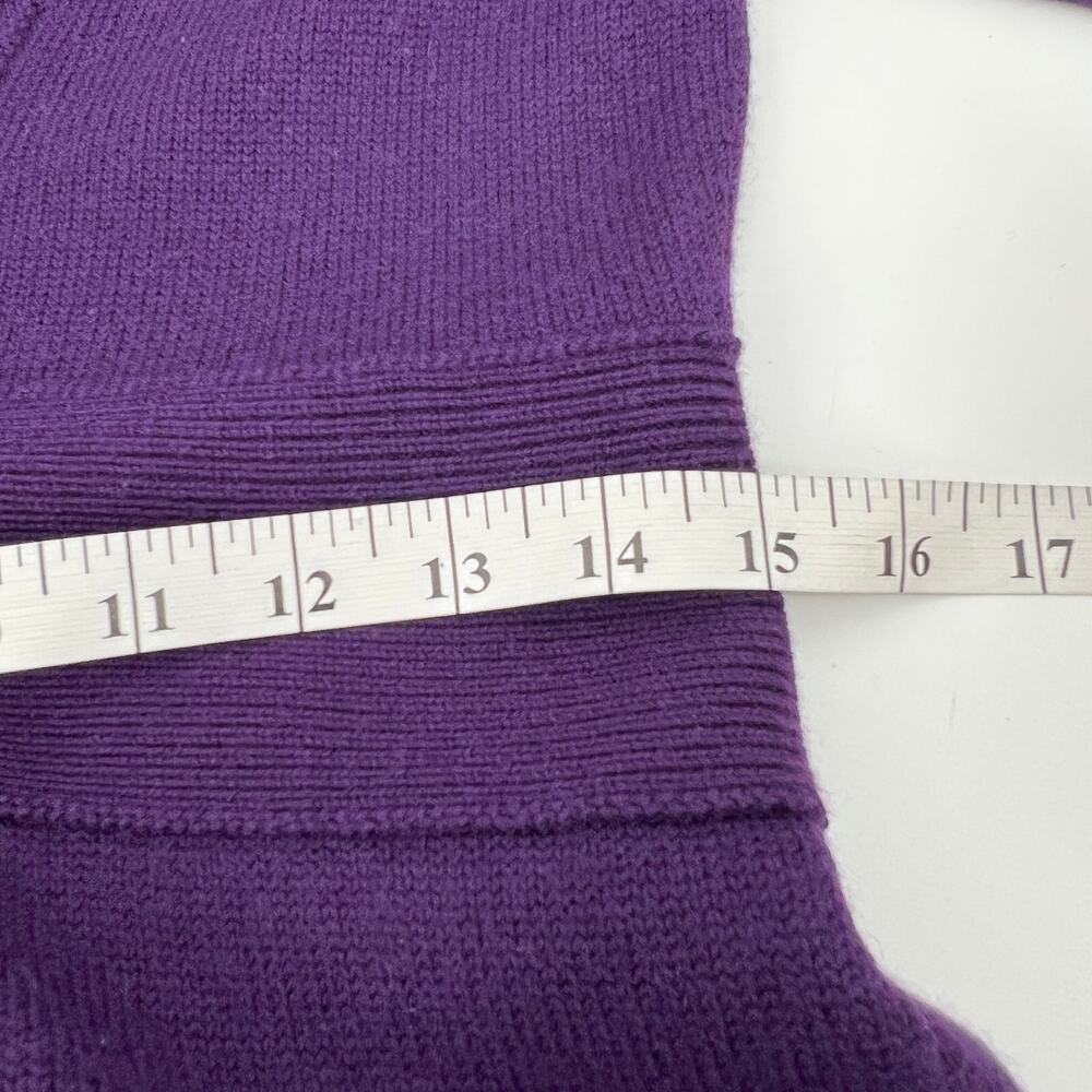 Banana Republic Purple Shawl Collar Buttoned Cardigan - Picture 5 of 9